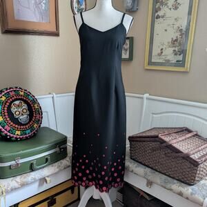 Y2k2000s harolds embroidered polka dot